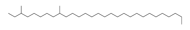 3,9-dimethylnonacosane结构式