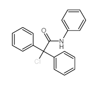 2-chloro-N,2,2-triphenyl-acetamide Structure