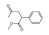 methyl 4-keto-2-phenylpentanoate Structure