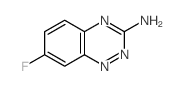 3-fluoro-7,9,10-triazabicyclo[4.4.0]deca-2,4,7,9,11-pentaen-8-amine结构式