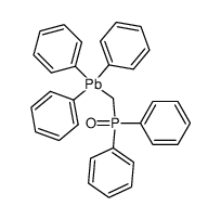 diphenyl((triphenylplumbyl)methyl)phosphine oxide结构式