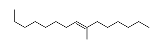 7-methylpentadec-7-ene Structure