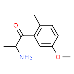 1-Propanone,2-amino-1-(5-methoxy-2-methylphenyl)-(9CI)结构式