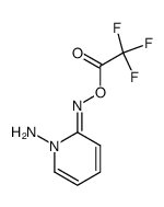 1-amino-2-[O-(trifluoroacetyl)hydroxyimino]-1,2-dihydropyridine Structure