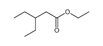 ethyl-3-ethyl-pentanoate Structure