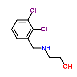 2-((2,3-DICHLOROBENZYL)AMINO)ETHANOL structure
