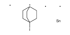 (4-iodo-1-bicyclo[2.2.2]octanyl)-trimethylstannane Structure