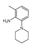 6-methyl-2-piperidinoaniline结构式