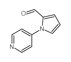 1-吡啶-4-基-1H-吡咯-2-甲醛结构式