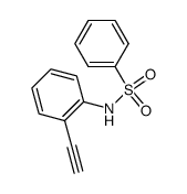 2-(phenylsulfonamido)phenyl-acetylene结构式