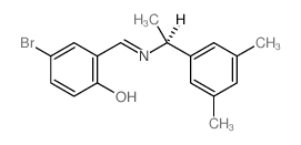 Phenol,4-bromo-2-[[[1-(3,5-dimethylphenyl)ethyl]imino]methyl]-, (S)- (9CI) picture