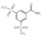 3,5-Bis(methylsulfonyl)benzamide structure