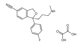 S-DesMethyl Citalopram Ethanedioate Structure