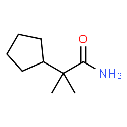 Cyclopentaneacetamide,-alpha-,-alpha--dimethyl- structure