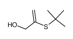 2-(tert-butylthio)prop-2-en-1-ol Structure