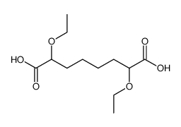 2,7-diethoxy-octanedioic acid Structure