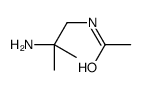 N-(2-amino-2-methylpropyl)acetamide结构式