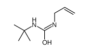 1-tert-butyl-3-prop-2-enylurea结构式
