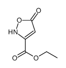 3-Isoxazolecarboxylicacid,5-hydroxy-,ethylester(7CI) Structure