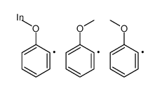 tris(2-methoxyphenyl)indigane Structure