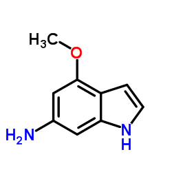 4-Methoxy-1H-indol-6-amine Structure