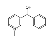 (1-methylpyridin-1-ium-3-yl)-phenylmethanol Structure