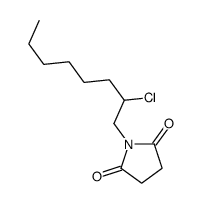 1-(2-chlorooctyl)pyrrolidine-2,5-dione结构式