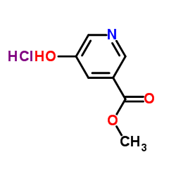 Methyl 5-Hydroxynicotinate Hydrochloride Structure