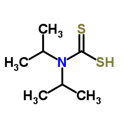 (dipropan-2-ylamino)methanedithioic acid结构式