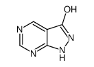 3H-Pyrazolo[3,4-d]pyrimidin-3-one, 1,2-dihydro- (9CI)结构式
