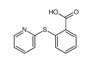 2-pyridin-2-ylsulfanylbenzoic acid Structure