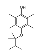 4-(2,3-dimethylbutan-2-yloxy)-2,3,5,6-tetramethylphenol Structure