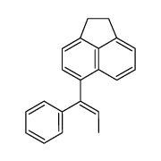 5-(1-phenyl-1-propenyl)-acenaphthene Structure