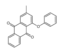 3-methyl-1-phenoxyanthracene-9,10-dione Structure