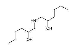 1-(2-hydroxyhexylamino)hexan-2-ol Structure