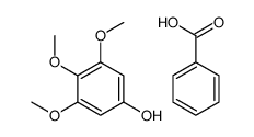 benzoic acid,3,4,5-trimethoxyphenol结构式