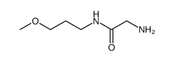 Acetamide, 2-amino-N-(3-methoxypropyl)- Structure