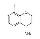 2H-1-Benzopyran-4-amine, 3,4-dihydro-8-iodo Structure