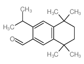 5,5,8,8-tetramethyl-3-propan-2-yl-tetralin-2-carbaldehyde Structure