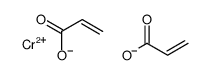 chromium(2+),prop-2-enoate Structure