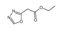 Ethyl 2-(1,3,4-oxadiazol-2-yl)acetate Structure