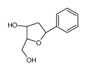 1,2-dideoxy-1-phenyl-beta ribofuranose Structure