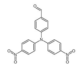 4-(4-nitro-N-(4-nitrophenyl)anilino)benzaldehyde结构式