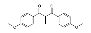 1,3-Propanedione, 1,3-bis(4-methoxyphenyl)-2-methyl picture