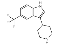 3-(PIPERIDIN-4-YL)-5-(TRIFLUOROMETHYL)-1H-INDOLE Structure