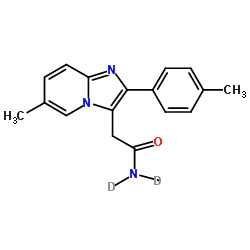 Zolpidem D6 structure