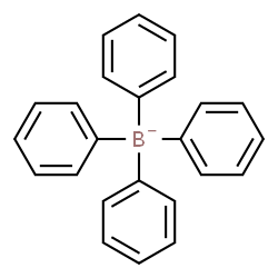 tetraphenylboron structure