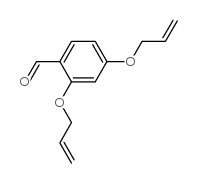 2,4-bis(prop-2-enoxy)benzaldehyde structure