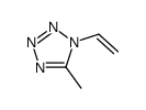 1-ethenyl-5-methyltetrazole结构式