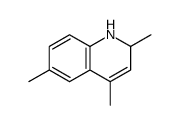2,4,6-trimethyl-1,2-dihydroquinoline Structure
